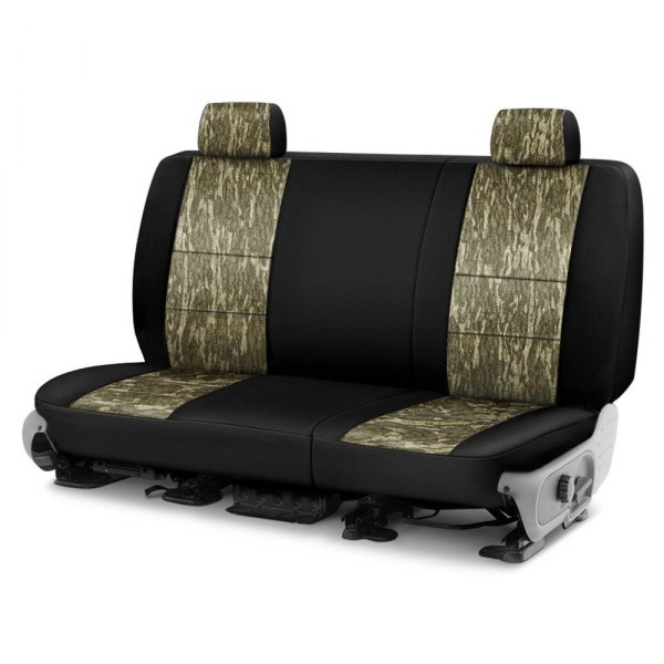 Coverking® - Mossy Oak™ 3rd Row Two-Tone Bottomland Custom Seat Covers