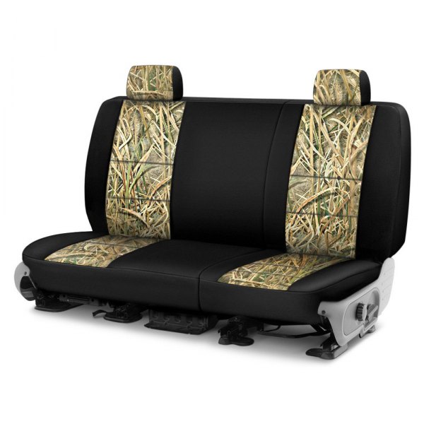 Coverking® - Mossy Oak™ 3rd Row Two-Tone Shadow Grass Blades Custom Seat Covers