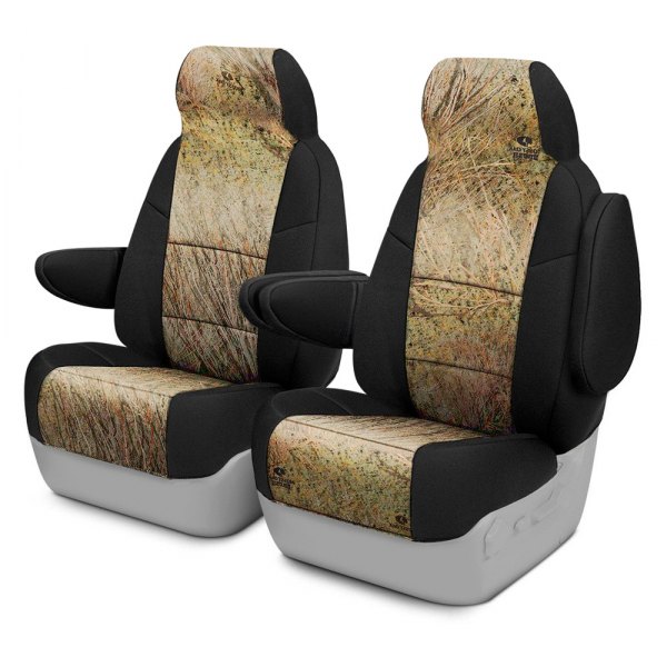 Coverking® - Mossy Oak™ 2nd Row Two-Tone Brush Custom Seat Covers