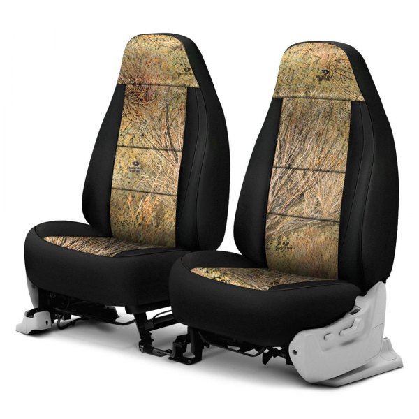Coverking® - Mossy Oak™ 1st Row Two-Tone Brush Custom Seat Covers