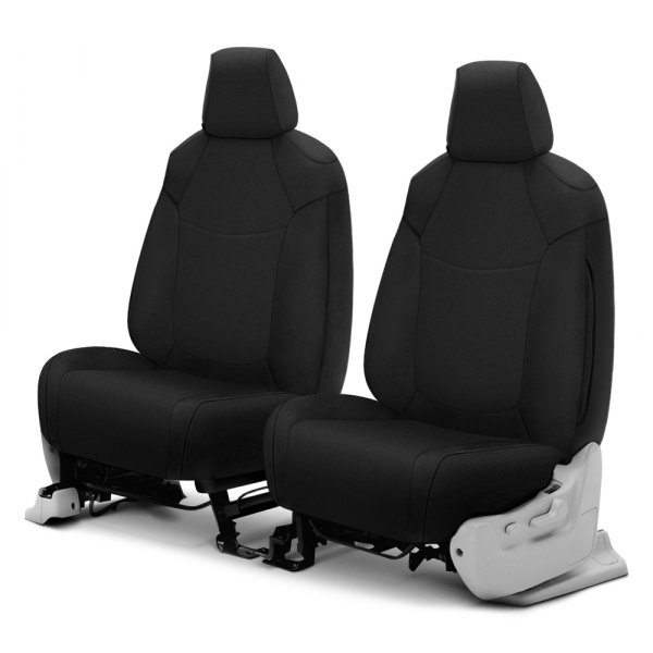 Coverking® - SpartanShield™ 2nd Row Black Custom Seat Covers