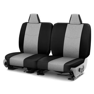 Coverking® - SpartanShield™ 2nd Row Gray & Black Custom Seat Covers