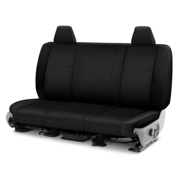 Coverking® - SpartanShield™ 1st Row Black Custom Seat Covers