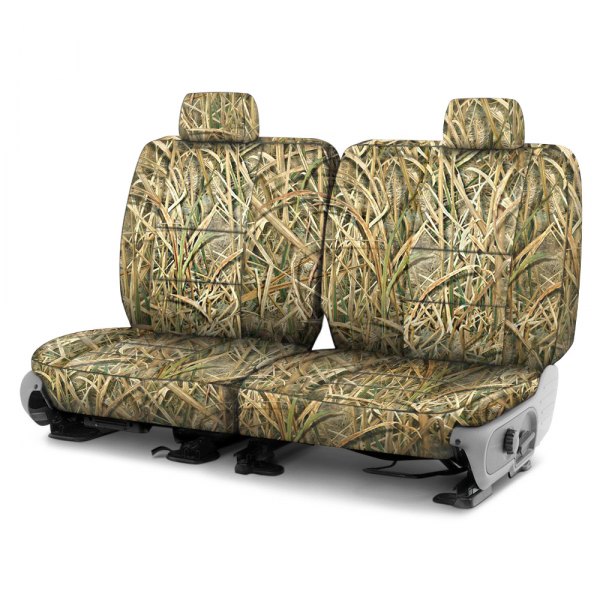 Coverking® - Mossy Oak™ 3rd Row Shadow Grass Blades Custom Seat Covers