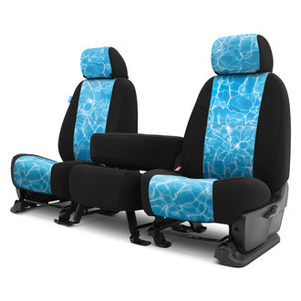 Coverking® - Designer Printed Neosupreme Nature Nebula 2nd Row Water Custom Seat Covers