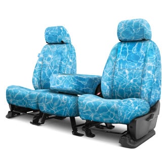 Coverking® - Designer Printed Neosupreme Nature Nebula 2nd Row Water Custom Seat Covers