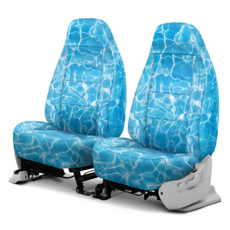 Coverking® - Designer Printed Neosupreme Nature Nebula 1st Row Water Custom Seat Covers