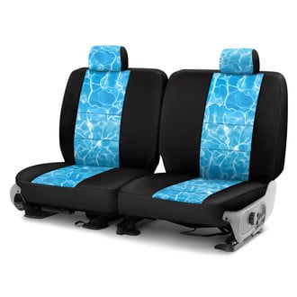 Coverking® - Designer Printed Neosupreme Nature Nebula 1st Row Water Custom Seat Covers