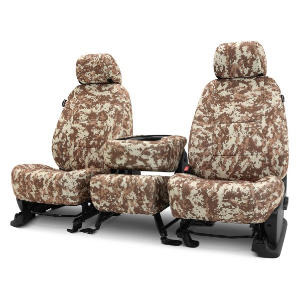 Coverking® - Digital 1st Row Sand Custom Seat Covers