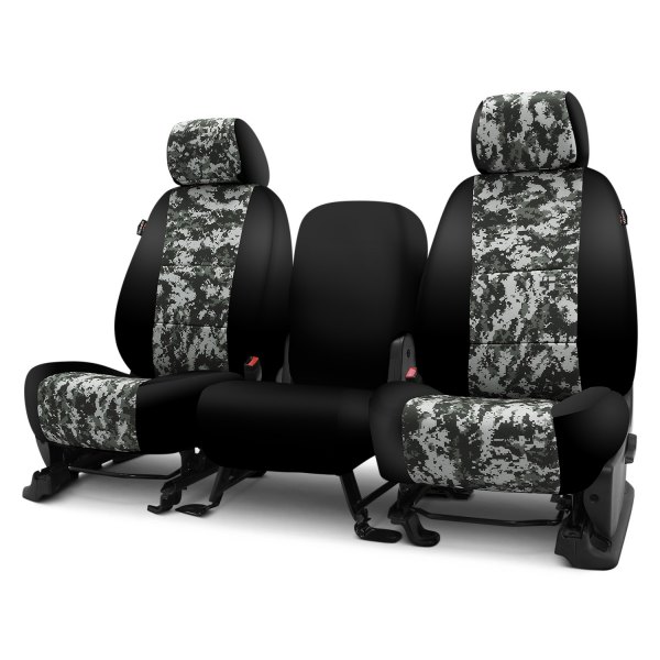Coverking® - Digital 2nd Row Two-Tone Urban Custom Seat Covers