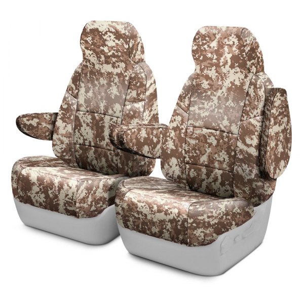 Coverking® - Digital 1st Row Sand Custom Seat Covers
