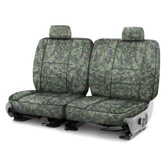 Coverking® - Digital 2nd Row Camo Jungle Custom Seat Covers