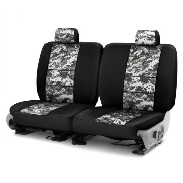 Coverking® - Digital 2nd Row Two-Tone Urban Custom Seat Covers