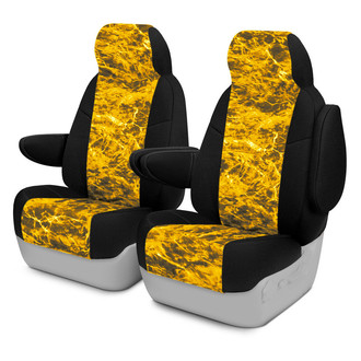 Coverking® - Mossy Oak™ 1st Row Elements Yellowfin Custom Seat Covers