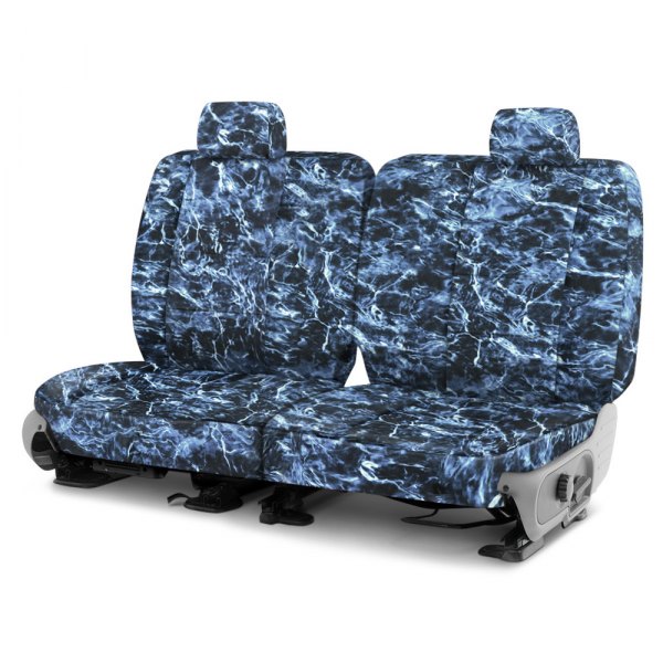 Coverking® - Mossy Oak™ 2nd Row Bluefin Custom Seat Covers