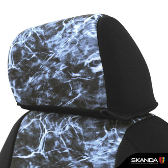 Coverking® - Mossy Oak™ 2nd Row Elements Bluefin Custom Seat Covers