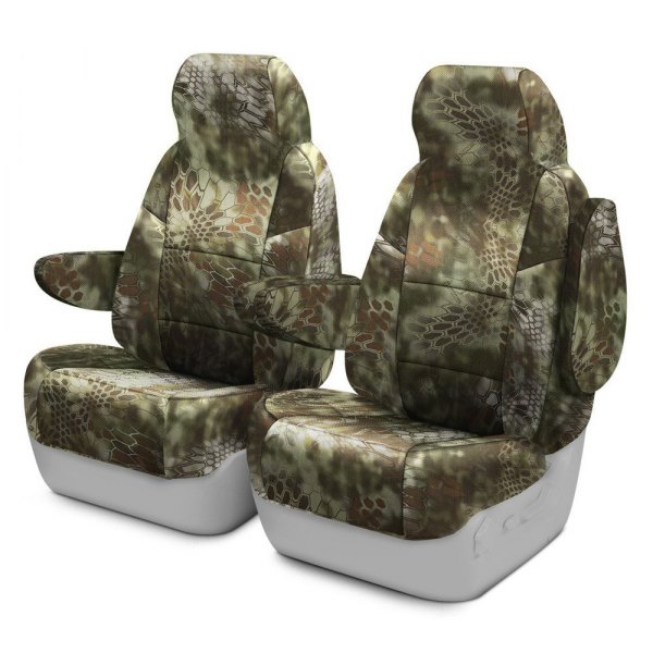  Coverking® - Kryptek™ Neosupreme 1st Row Tactical Camo Mandrake Custom Seat Covers