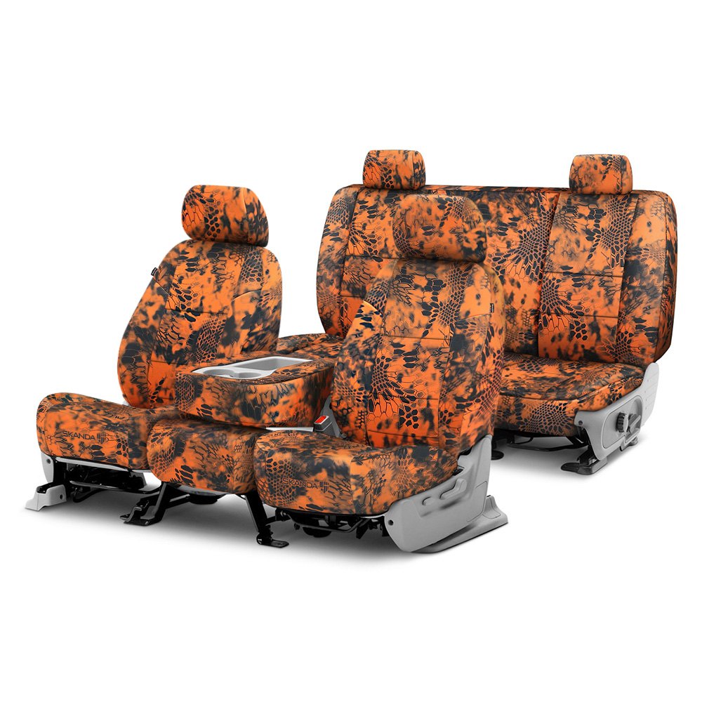 Coverking Neosupreme Kryptek Tailored Custom Seat Covers for Jeep Wrangler