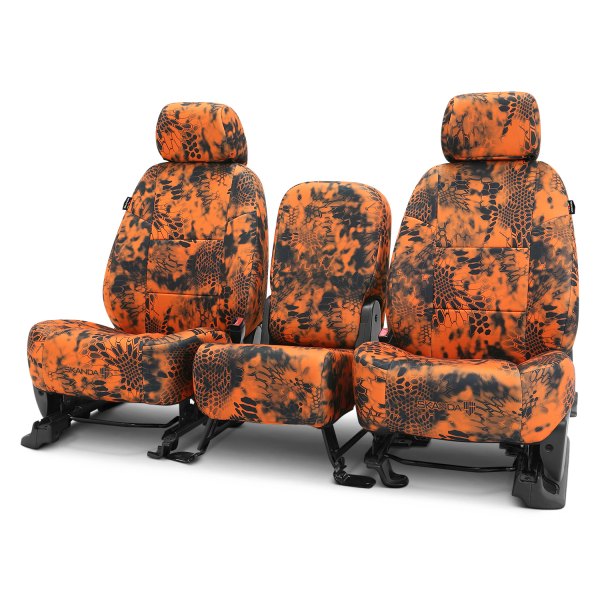  Coverking® - Kryptek™ Neosupreme 1st Row Camo Inferno Custom Seat Covers