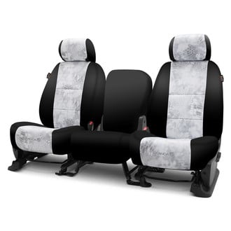 Coverking® - Kryptek™ Neosupreme 2nd Row Tactical Camo Yeti & Black Custom Seat Covers