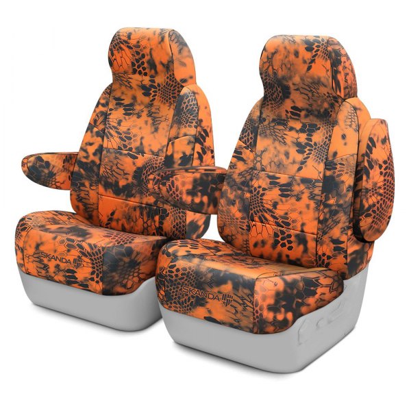  Coverking® - Kryptek™ Neosupreme 3rd Row Tactical Camo Inferno Custom Seat Covers