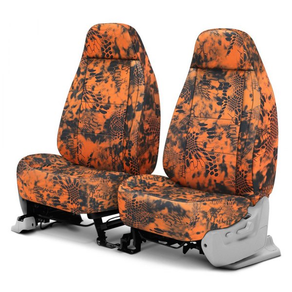  Coverking® - Kryptek™ Neosupreme 1st Row Camo Inferno Custom Seat Covers