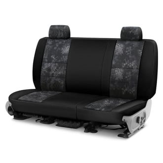 Coverking® - Kryptek™ Neosupreme 2nd Row Tactical Camo Typhon & Black Custom Seat Covers