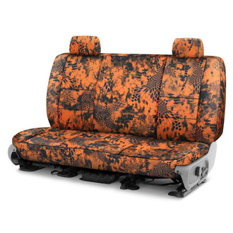 Coverking® - Kryptek™ Neosupreme 3rd Row Camo Inferno Custom Seat Covers