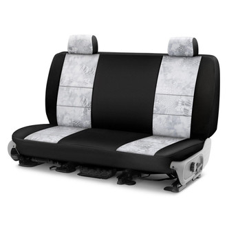 Coverking® - Kryptek™ Neosupreme 2nd Row Tactical Camo Yeti & Black Custom Seat Covers