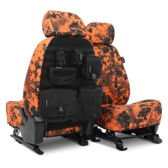 orange camo seat covers