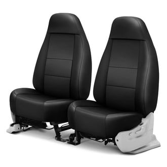 Coverking® - Perforated 1st Row Black Custom Seat Covers