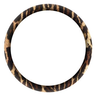 Coverking® - Designer Velour Leopard Steering Wheel Cover