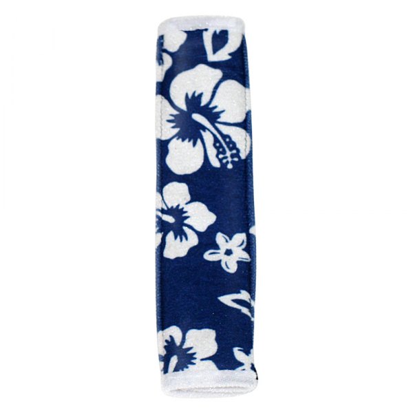 Coverking® - Designer Velour Hawaiian Blue Seat Belt Cushion