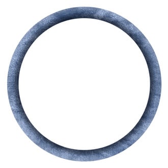 Coverking® - Velour Medium Blue Steering Wheel Cover