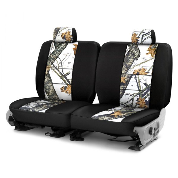 Coverking® - Mossy Oak™ Neosupreme 3rd Row Break Up Winter Print Seat Covers