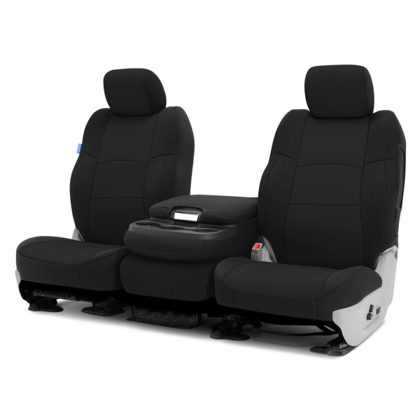 Coverking® - Neosupreme 1st Row Black Custom Seat Covers