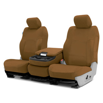 Coverking® - Polycotton Drill 2nd Row Tan Custom Seat Covers