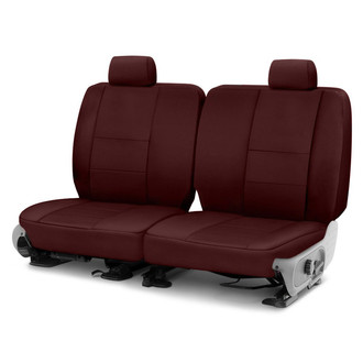 Coverking® - Polycotton Drill 2nd Row Wine Custom Seat Covers