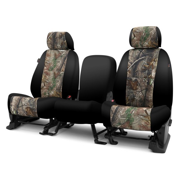 Coverking® - Realtree™ 2nd Row Two-Tone AP Custom Seat Covers