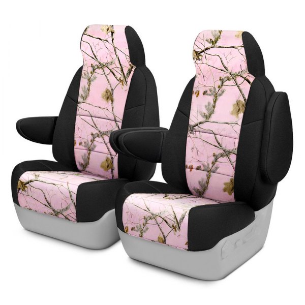 Coverking® - Realtree™ 2nd Row Two-Tone AP Pink Custom Seat Covers