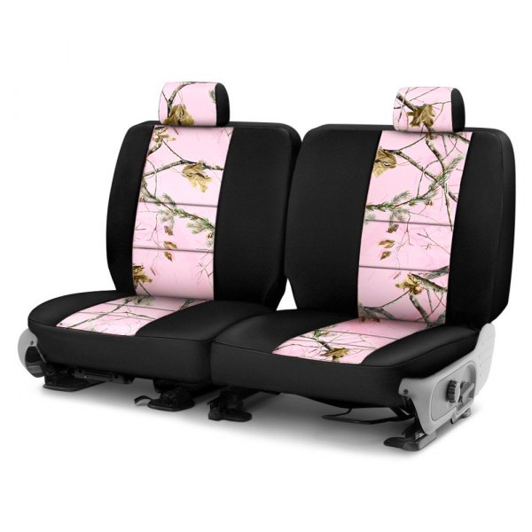 Coverking® - Realtree™ 1st Row Two-Tone AP Pink Custom Seat Covers