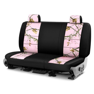 Coverking® - Realtree™ 2nd Row Camo AP Pink Custom Seat Covers