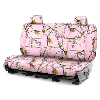 Coverking® - Realtree™ 2nd Row Camo AP Pink Custom Seat Covers