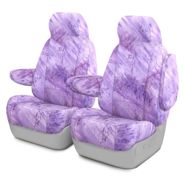 purple camo seat covers