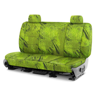 Coverking® - Realtree Fishing™ 3rd Row Camo Green Custom Seat Covers
