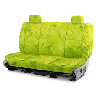 Coverking® - Realtree Fishing™ 3rd Row Camo Light Lime Custom Seat Covers
