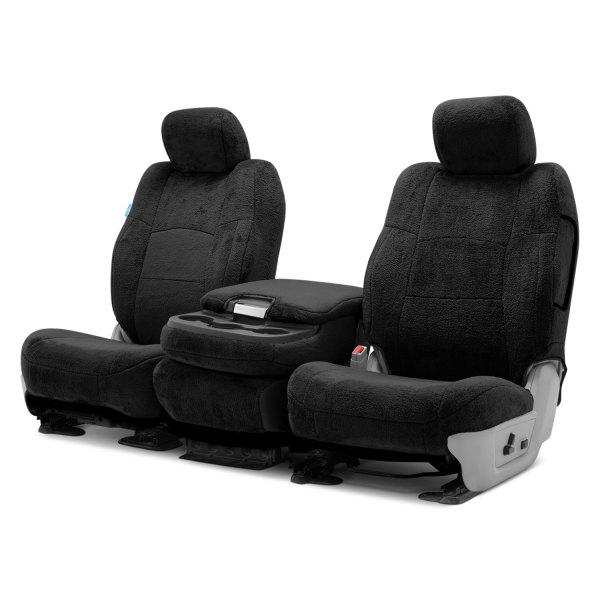 Coverking® - Snuggleplush™ 2nd Row Custom Black Seat Covers