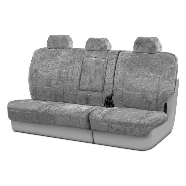 Coverking® - Snuggleplush™ 3rd Row Custom Gray Seat Covers