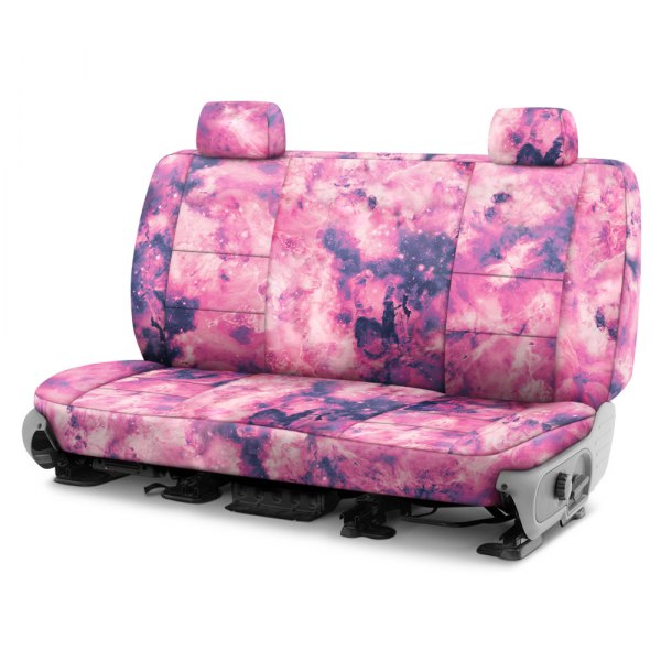 Coverking® - Designer Printed Neosupreme 2nd Row Nature Nebula Blooming Custom Seat Covers