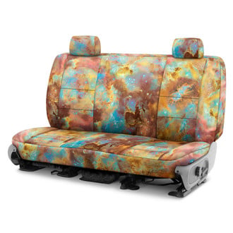 Coverking® - Designer Printed Neosupreme Nature Nebula 3rd Row Painted Custom Seat Covers